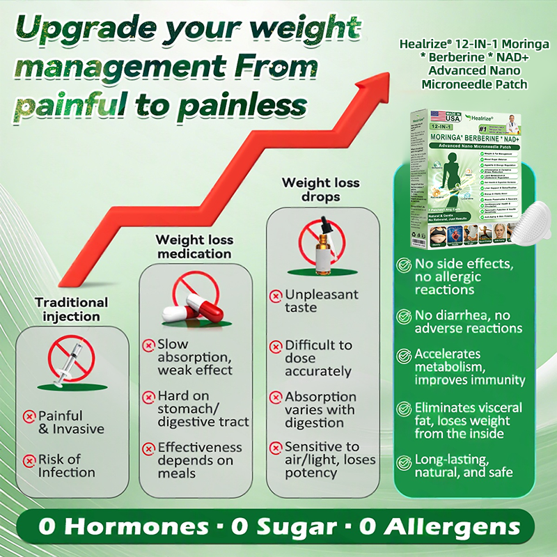 𝑶𝒇𝒇𝒊𝒄𝒊𝒂𝒍 𝑺𝒕𝒐𝒓𝒆  | 👩‍⚕️ H𝐞a𝐥r𝐢z𝐞® 1𝟐-𝐈N-1 M𝐨r𝐢n𝐠a * B𝐞r𝐛e𝐫i𝐧e * N𝐀D+ 𝐀d𝐯a𝐧c𝐞d N𝐚n𝐨 𝐌i𝐜r𝐨n𝐞e𝐝l𝐞 𝐏a𝐭c𝐡 (𝐎𝐧𝐜𝐞 𝐃𝐚𝐢𝐥𝐲, 𝐯𝐢𝐬𝐢𝐛𝐥𝐞 𝐜𝐡𝐚𝐧𝐠𝐞𝐬 𝐢𝐧 𝟕 𝐝𝐚𝐲𝐬）🔥F𝐨r 𝐎𝐛𝐞𝐬𝐢𝐭𝐲, 𝐋o𝐨s𝐞 𝐒k𝐢n, 𝐃𝐢𝐚𝐛𝐞𝐭𝐞𝐬, 𝐒𝐥𝐞𝐞𝐩 𝐀𝐩𝐧𝐞𝐚, 𝐀𝐧𝐝 𝐉𝐨𝐢𝐧𝐭 𝐈𝐬𝐬𝐮𝐞𝐬🌽